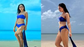 হঠাৎ খোলামেলা রূপে মিমি চক্রবর্তী