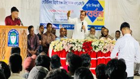 কৃতি শিক্ষার্থী সংবর্ধনায় কয়েস লোদী