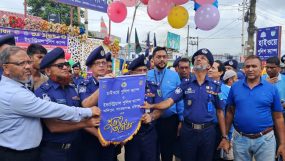 হবিগঞ্জের অলিপুরে হাইওয়ে ও ইন্ড্রাষ্ট্রিয়াল পুলিশ ক্যাম্পের বর্ণাঢ্য উদ্বোধন