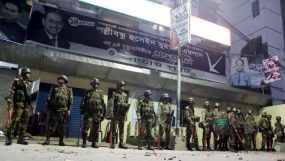 নুর-রাশেদসহ আহত অর্ধশত : জাপা-গণঅ‌ধিকার প‌রিষ‌দের সংঘর্ষ