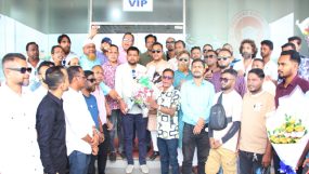 যুবদল যুক্তরাজ্য শাখার সহ সভাপতি রাকিব আলীকে সংবর্ধনা