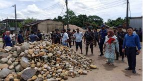জৈন্তাপুর থেকে ৫ হাজার ঘনফুট পাথর উদ্ধার, ১ জনের কারাদণ্ড