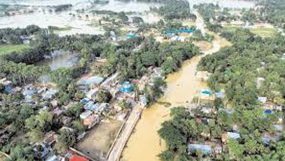 সিলেটের নিম্নাঞ্চলে বন্যার আশঙ্কা