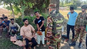 সালুটিকরে মাটিচাপা দেওয়া অবস্থায় মিলল ১১ হাজার ঘনফুট পাথর, আটক ২