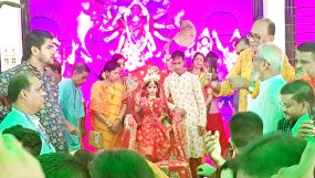 সিলেটে কুমারী পূজা অনুষ্ঠিত-খুশি ভক্তরা
