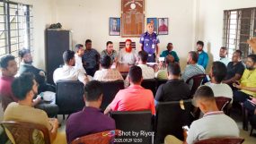 গোয়াইনঘাটে প্রেসক্লাব নেতৃবৃন্দের সঙ্গে নবাগত ওসি’র মতবিনিময়