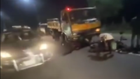 সিলেট বিমানবন্দর সড়কের ত্রিমুখী সংঘর্ষে নিহত-১ আহত ৩ জন