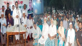 বিয়ানীবাজার লাউতা নন্দিরফুলে বিএনপির উঠান বৈঠক