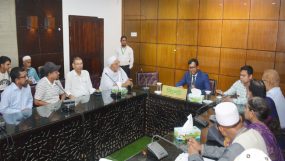 সিলেটের জেলা প্রশাসকের সাথে ক্যাব সিলেটের নেতৃবৃন্দের মতবিনিময়