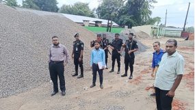 ভোলাগঞ্জ থেকে লুট হওয়া আরও ১০ হাজার ঘনফুট পাথর জব্দ