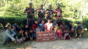 বড়লেখা সীমান্তে বাংলাদেশি নাগরিকসহ ১৮ রোহিঙ্গা আটক