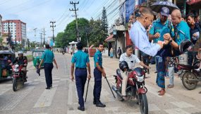সিলেটে পুলিশের অভিযান: প্রথমদিনে ৮৭ গাড়ি আটক, ১৭ মামলা