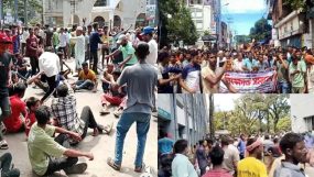 সিলেটে ব্যাটারিচালিত রিকশার পারমিট চান চালকরা : মিছিল নিয়ে ডিসি অফিস