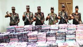 সিলেটে প্রায় দেড়কোটি টাকার অবৈধ পণ্য জব্দ