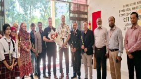 যুক্তরাজ্যের উচ্চ পর্যায়ের প্রতিনিধি দলের বৃটিশ বাংলাদেশ ইন্টারন্যাশনাল স্কুল এন্ড কলেজ পরিদর্শন