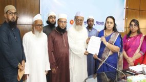 ৫ দফা দাবি জানিয়ে প্রধান উপদেষ্টা বরাবরে বাংলাদেশ নেজামে ইসলাম পার্টি সিলেট মহানগরের স্মারকলিপি