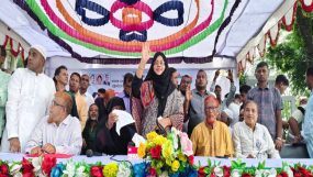 সীমান্ত জনপথের কর্মহীন মানুষের কর্মসংস্থানের ব্যবস্থা করা হবে আগে : জেবুন নাহার সেলিম