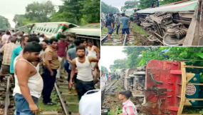 সিলেটে ট্রেনদুর্ঘটনায় ২ জন বরখাস্ত : দুই তদন্ত কমিটি