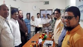 সিএনজি ফিলিং ষ্টেশন এন্ড ওনার্স এসোসিয়েশন সিলেটের মেম্বারশিপ সার্টিফিকেট বিতরণ