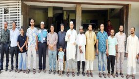 সিলেটে অবৈধ পার্কিং দখলমুক্ত করার দাবীতে-কমিশনার বরাবরে স্মারকলিপি