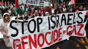 গাজা ইস্যুতে ইউরোপজুড়ে বিক্ষোভ, লন্ডনে গ্রেফতার ৫০০