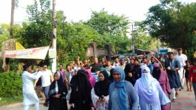 বিএনপির ৩১ দফার সমর্থনে গণ-সমাবেশে ১নং ফেঞ্চুগঞ্জ সদর বিএনপির মিছিল সহকারে যোগদান