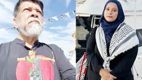 মানবতার ডাকে শহিদুল আলম ও সিলেটের কন্যা রুহি