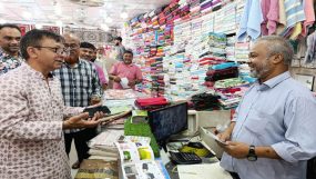 দিনভর নগরীতে ধানের শীষের পক্ষে প্রচারণায়-খন্দকার মুক্তাদির