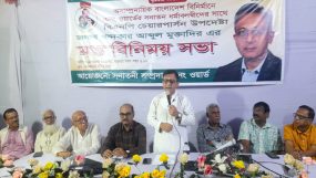 গণসংযোগ, সনাতনী সম্প্রদায় ও বিভিন্ন শ্রেণী-পেশার মানুষের সাথে মতবিনিময়কালে খন্দকার মুক্তাদির