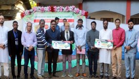 জালালপুরে তিন দিনব্যাপী বইমেলার উদ্বোধন ও বইয়ের মোড়ক উন্মোচন