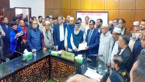 দোয়া মাহফিল শেষে সিলেটের ৬টি আসনে জামায়াত প্রার্থীদের মনোনয়ন দাখিল