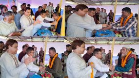 বিভিন্ন শ্রেণী পেশার মানুষ বিএনপিতে যোগ দিলেন-খন্দকার মুক্তাদির ফুলের মালা পড়িয়ে বরণ