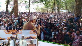 ধানের শীষের বিজয়ের লক্ষ্যে গোয়াইনঘাটে একই মঞ্চে দুই আরিফুল হক- হাকিম চৌধুরী