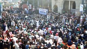 সাবেক প্রধানমন্ত্রী দেশনেত্রী বেগম খালেদা জিয়ার রুহের মাগফিরাত কামনায় সিলেটে দোয়া মাহফিল