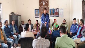 গোয়াইনঘাট প্রেসক্লাবের সাথে নবাগত ওসি’র ইংরেজি নববর্ষ শুভেচ্ছা ও মতবিনিময় সভা