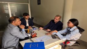 সিলেট জেলা প্রেসক্লাব নেতৃবৃন্দের সাথে ইইউ পর্যবেক্ষক দলের সাক্ষাৎ