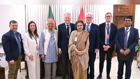 প্রধান উপদেষ্টার সঙ্গে চার বিদেশি পর্যবেক্ষক দলের সাক্ষাৎ