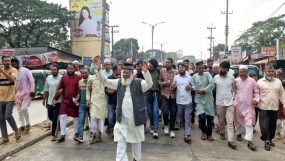 সিলেট টুকেরবাজারে দাঁড়িপাল্লার সমর্থনে গণসংযোগ