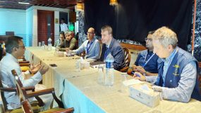 সিলেটে খন্দকার মুক্তাদিরের সঙ্গে ইইউ পর্যবেক্ষক দলের বৈঠক