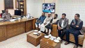 এসএমপি কমিশনারের সাথে মহানগর জামায়াতের মতবিনিময়