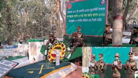 এম এ জি ওসমানী-এর ৪২তম মৃত্যুবার্ষিকীতে সিলেটে সেনাবাহিনীর গভীর শ্রদ্ধা নিবেদন
