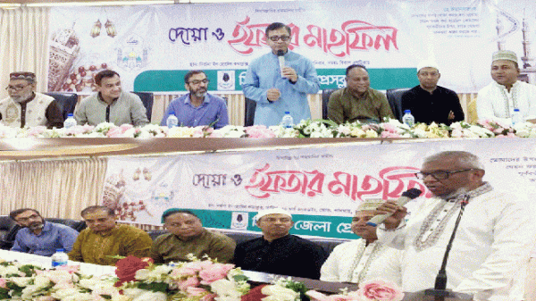 সিলেট জেলা প্রেসক্লাবের ইফতার মাহফিলে সুধীজনের মিলনমেলা