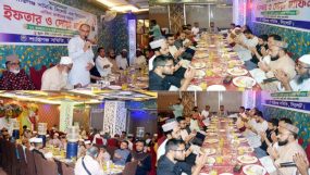 এতিম শিশুদের নিয়ে ইফতার করলো ‘শান্তিগঞ্জ সমিতি সিলেট’