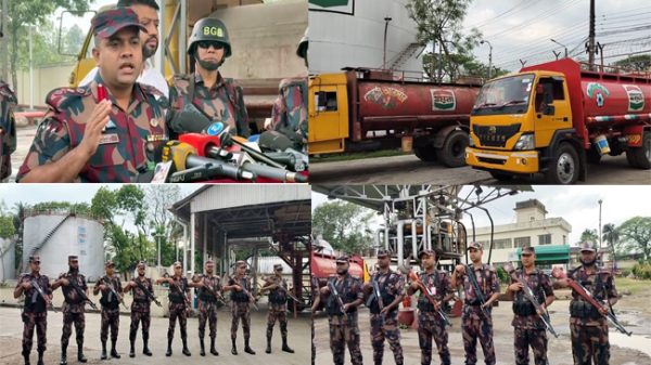 সিলেটে জ্বালানি তেলের কোনো সংকট নেই-কর্নেল নাজমুল ইসলাম