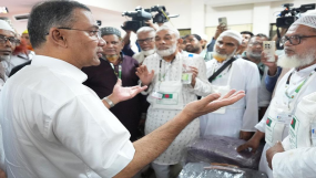 ২০২৬ সালের হজের প্রথম ফ্লাইট উদ্বোধন করলেন প্রধানমন্ত্রী তারেক রহমান