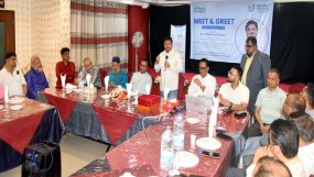 সিলেটে সুধীজনদের সাথে ভারতের ফোর্টিস হাসপাতালের মতবিনিময় সভায়- ডা. শুভ প্রকাশ সান্যাল