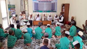 সিলেটে জামেয়া শাহ ওলিউল্লাহ (রহ.) রইছুল উলুম-এর নতুন শিক্ষাবর্ষের ‘সবক প্রদান’ ও দোয়া মাহফিল