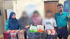 সিলেট নগরীর বড়বাজার থেকে দুই নারীসহ গ্রেপ্তার ৩