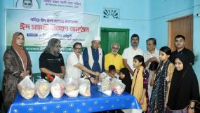 প্রতিবন্ধী শিক্ষার্থীদের মধ্যে গ্রীণ ডিসএ্যাবল্ড ফাউন্ডেশনের ঈদ উপহার সামগ্রী বিতরণ