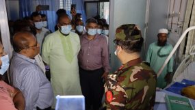 শহীদ শামসুদ্দিন হাসপাতালে হামের চিকিৎসা কার্যক্রম পরিদর্শন করলেন সিসিক প্রশাসক